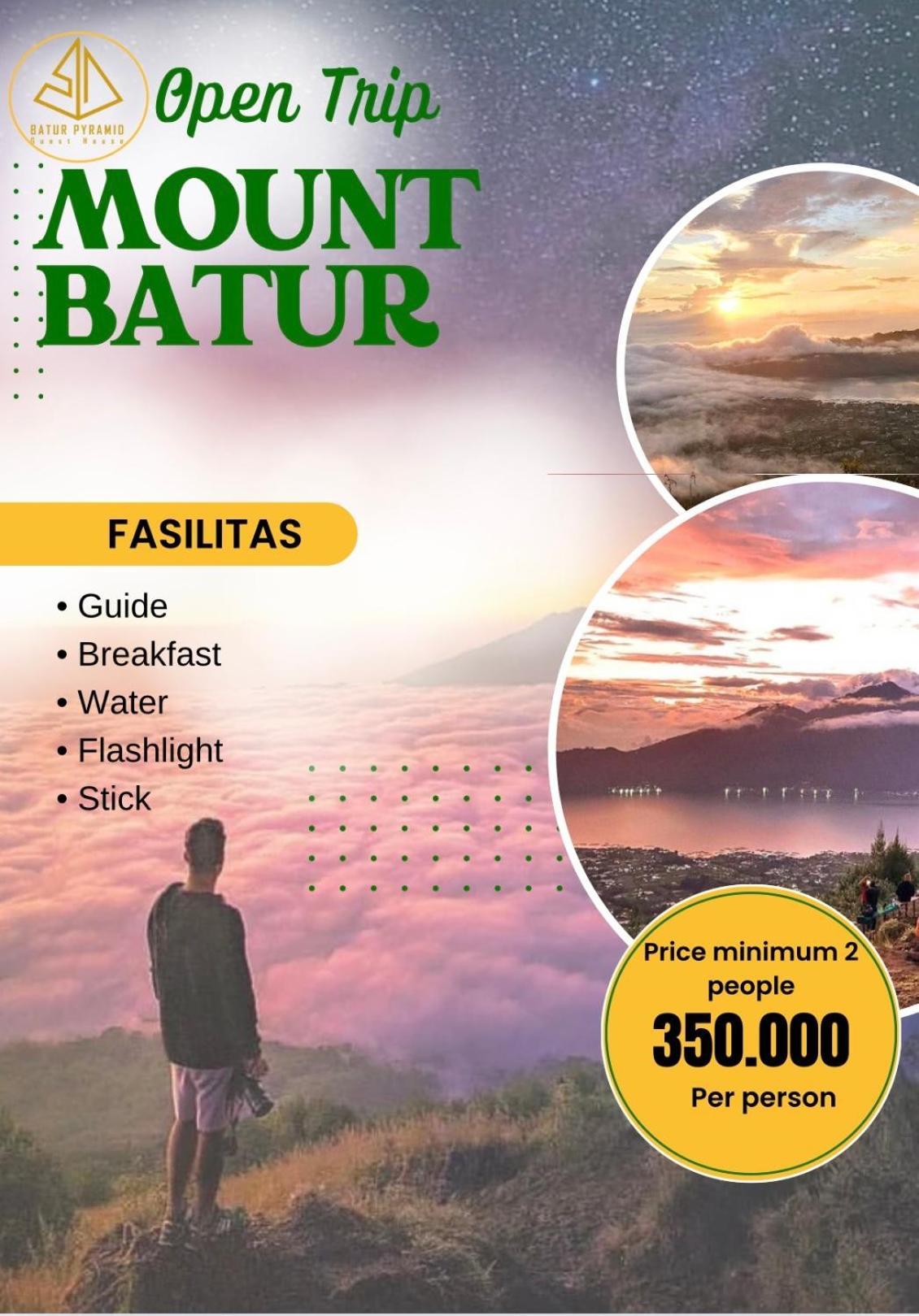 Batur Pyramid Guesthouse Kintamani Dış mekan fotoğraf